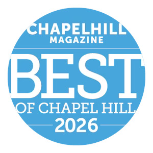 Chapel Hill Magazine Best of Chapel Hill 2026 winner badge